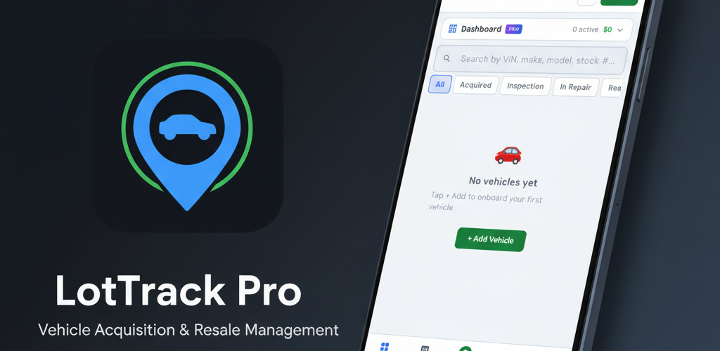 LotTrack Pro app screenshot